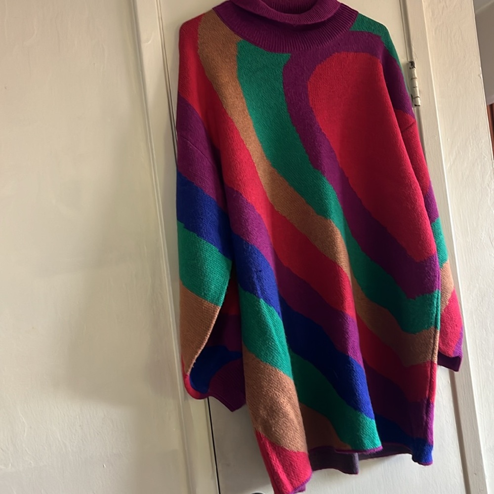 Colorful Farm Rio Women's Sweater Dress - Picture 4 of 8